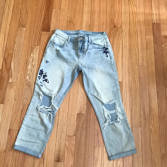 Sz 4| Old Navy | Boyfriend Jeans | Berry Blueberry🔥🔥 - Picture 1 of 8